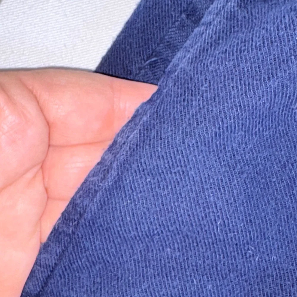 Polo Ralph Lauren Pajama Pants Large Navy Blue Excellent Cotton Drawstring Logo